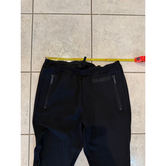 Dsquared2 Men's Slip On Zip Detail Track Jogger Pants Sz 46 (M) Wool Blend - Picture 7 of 7